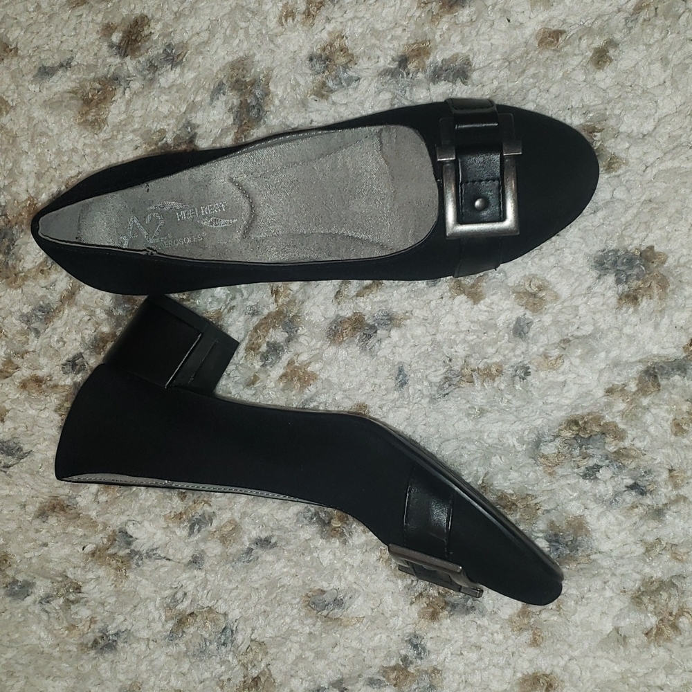 A2 Heelrest by Aerosols Block Heel Shoe